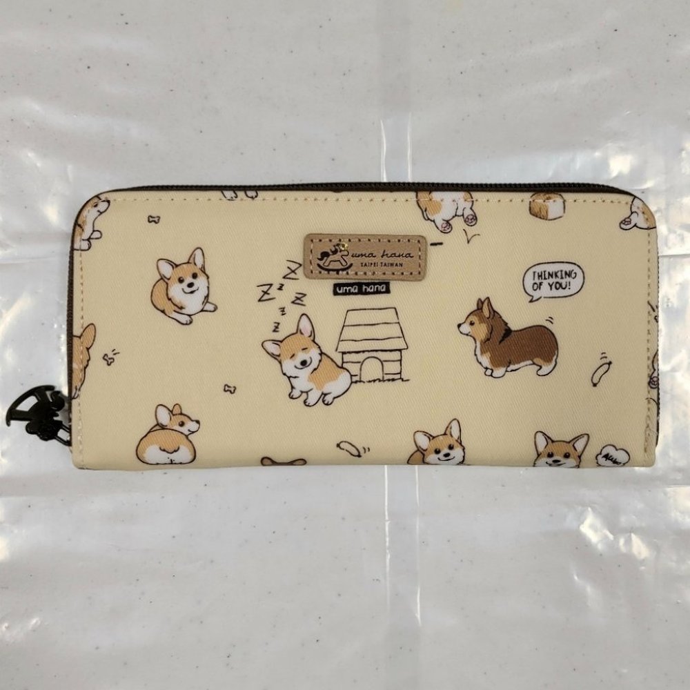 Waterproof Corgi Long Wallet Fits Phone & Bills - Picture 9 of 16
